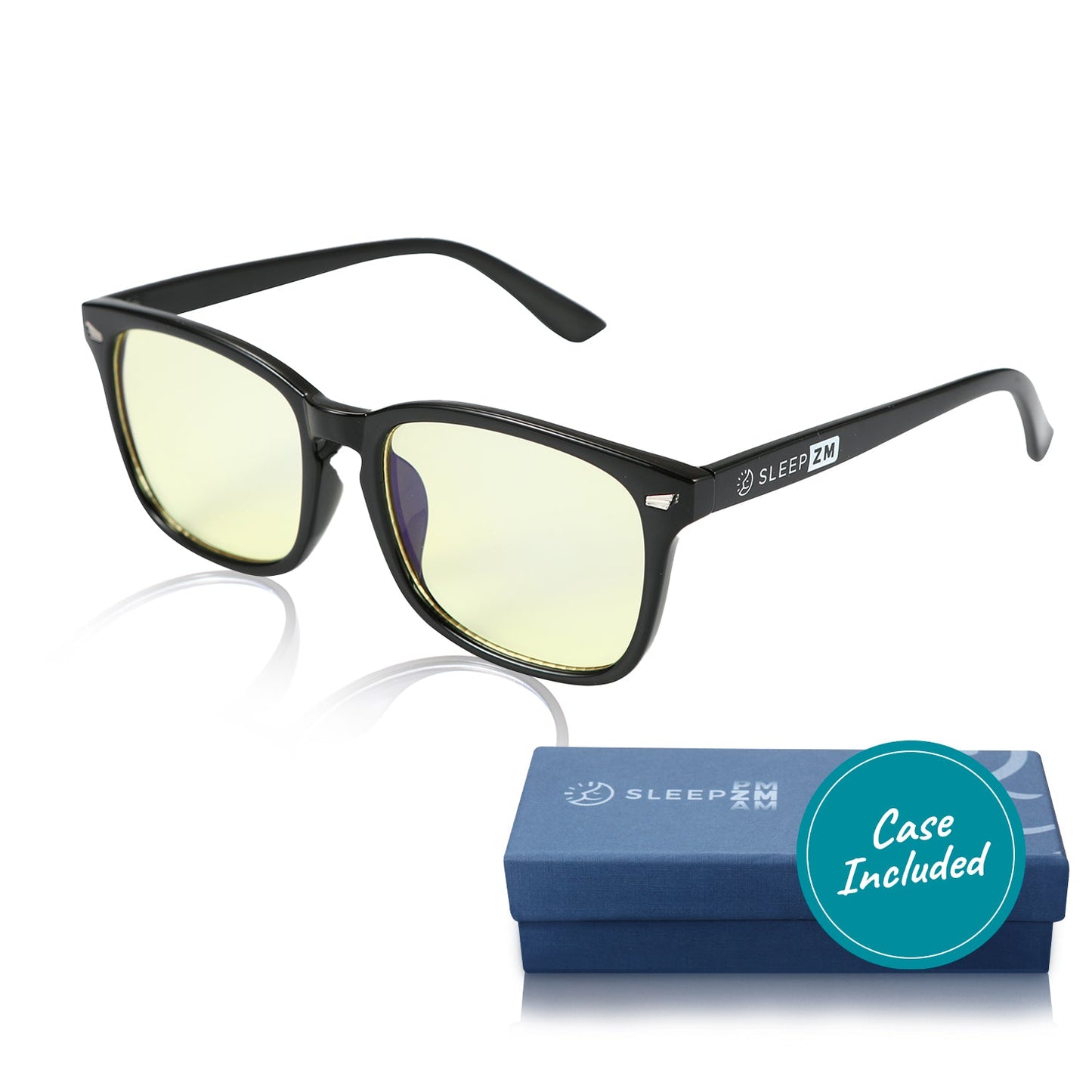 Wayfarer Blue Blocking Glasses Black DaytimeMax