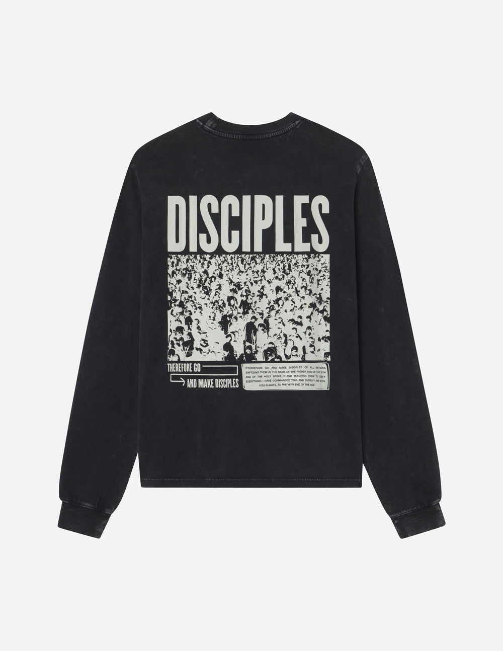 Disciples LS Onyx Oversized Unisex Tee