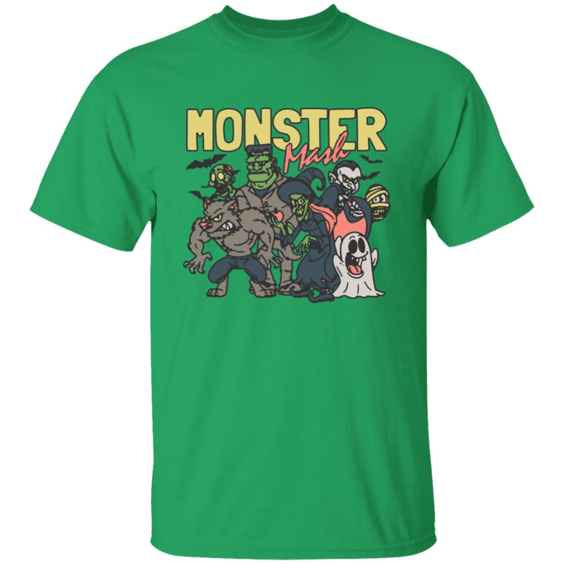 Retro Monster Mash Halloween Shirt Unisex Tee