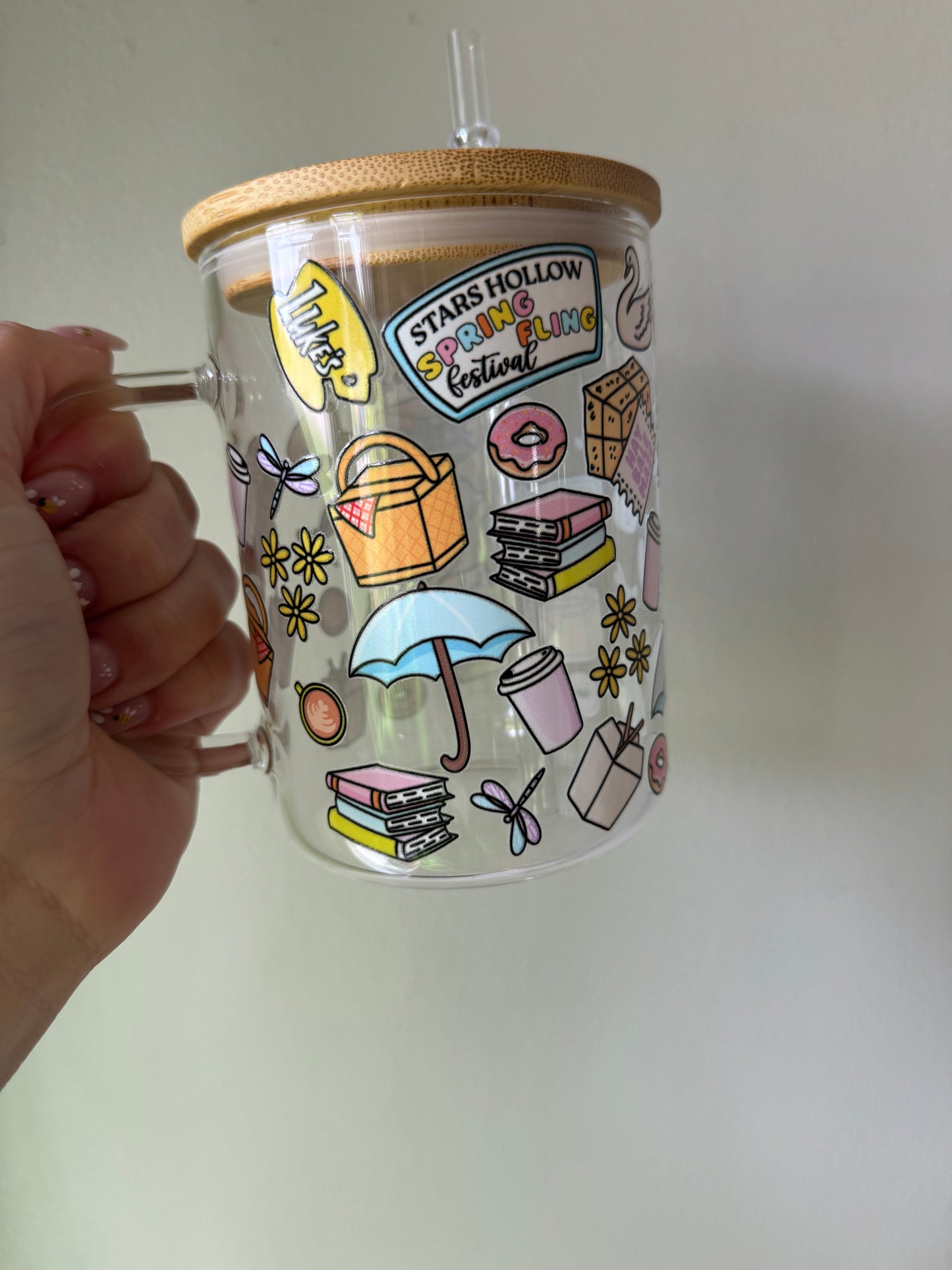 Gilmore Girls 16oz Tumbler Cup Sawdust and Cedar