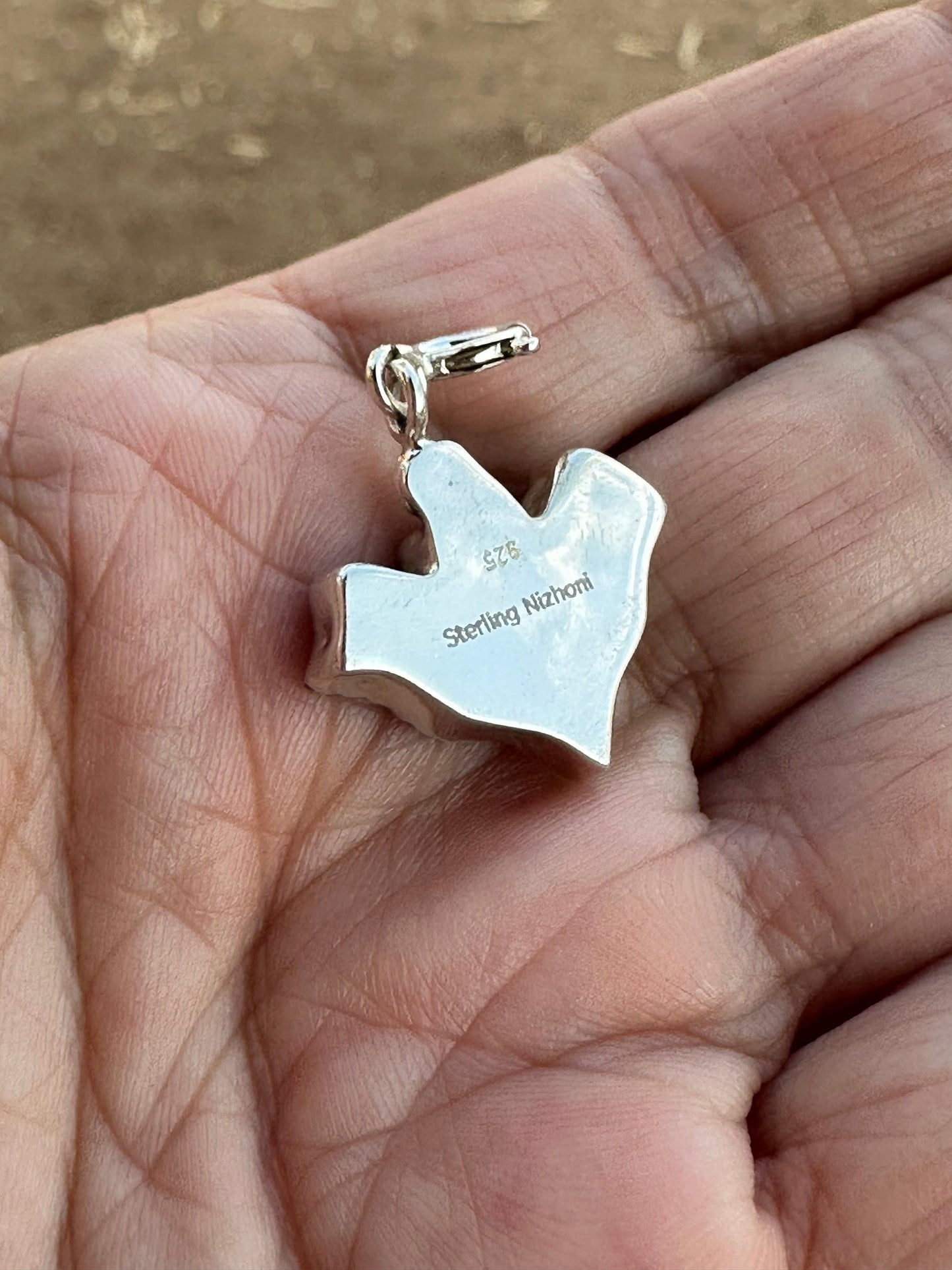 Sterling Silver Spice Bat Charm Halloween Collection Nizhoni Traders LLC