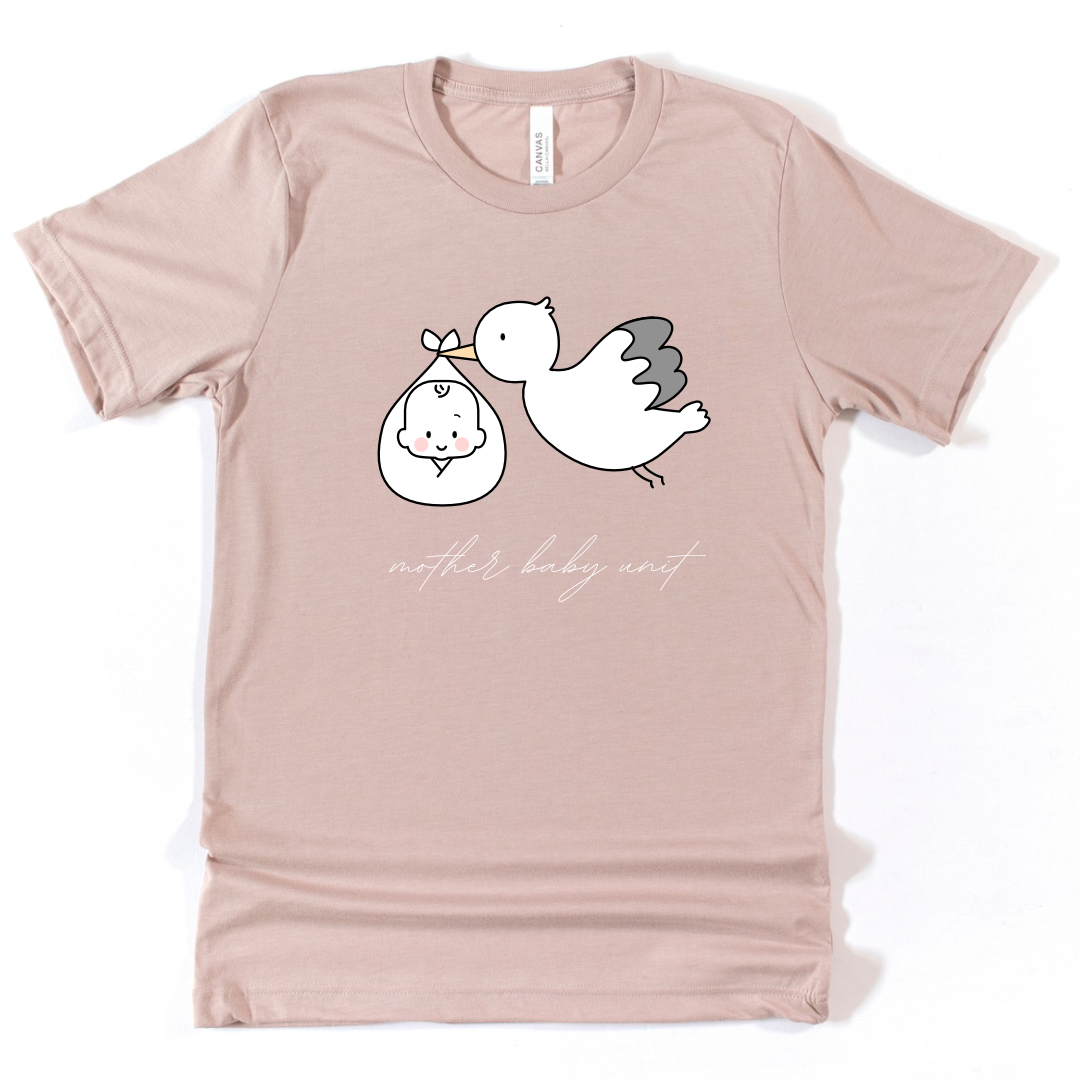 Stork Mother Baby Unit Tee