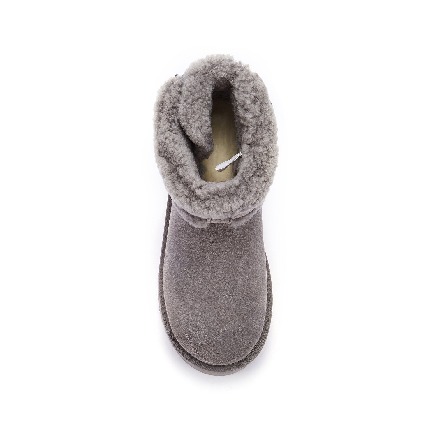 Eden Platfoam Gray Sheepskin Boot Australia Luxe Collective