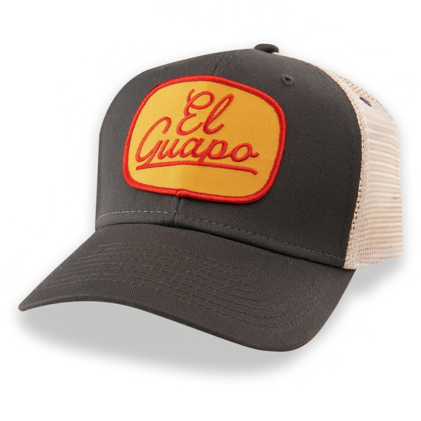 El Guapo Patch Trucker Hat Structured Medium Profile Paris Texas Apparel Co