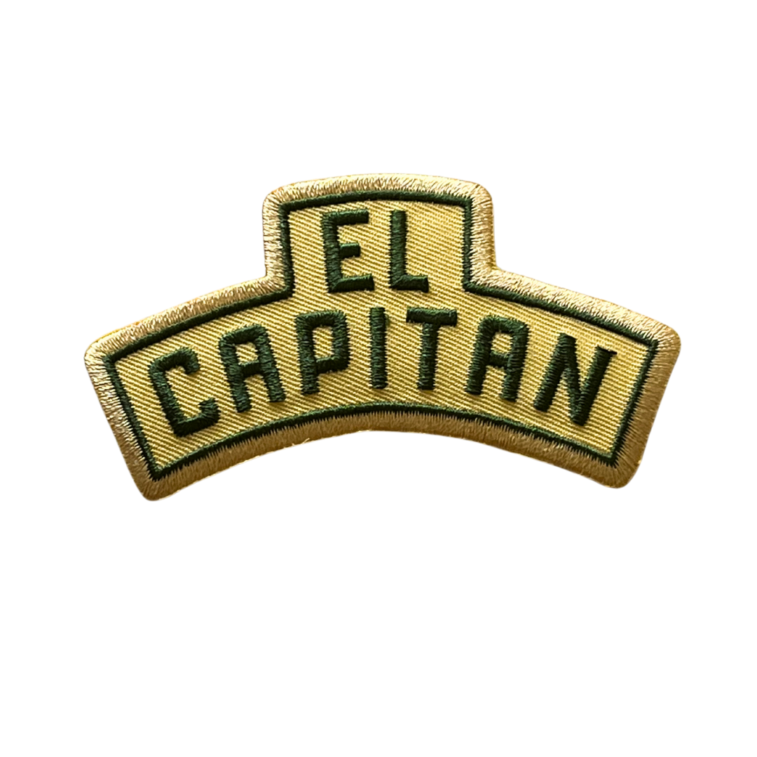 El Capitan Patch Trucker Hat Structured Medium Profile