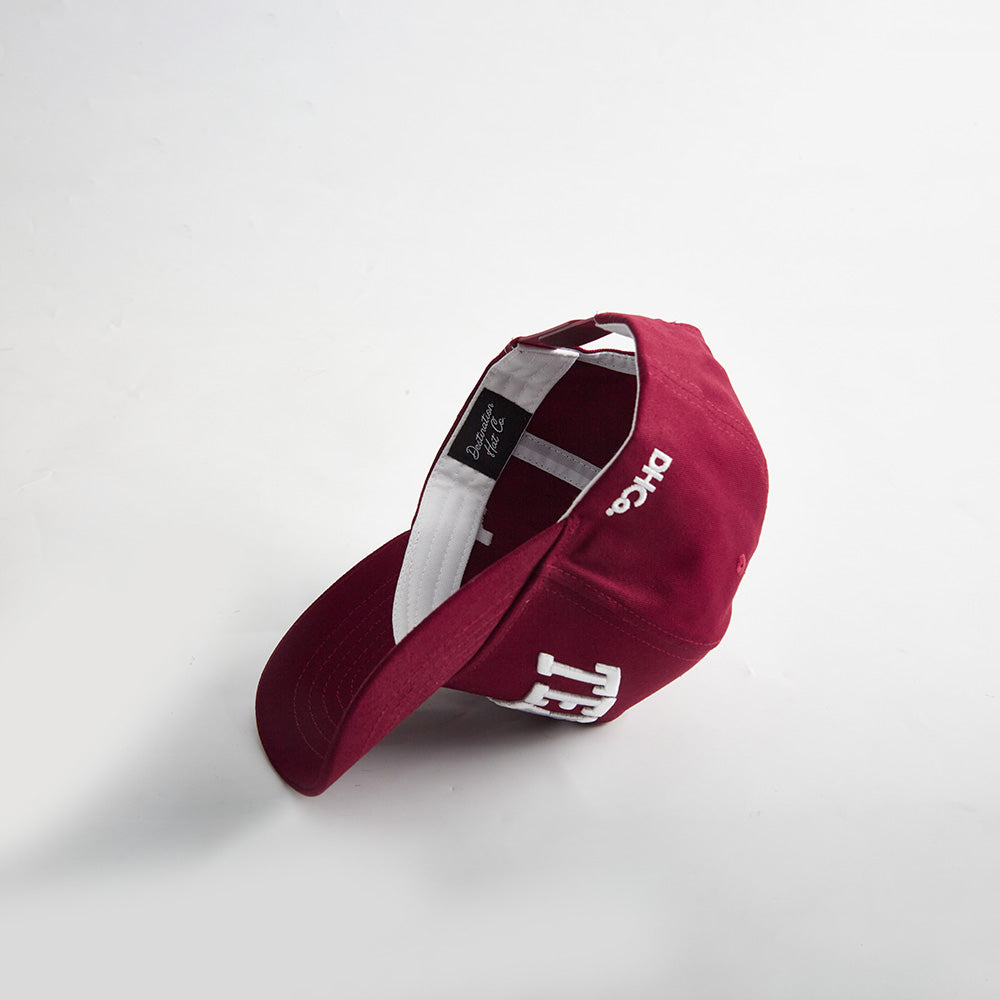 Texas Legacy Snapback Maroon Trucker Hat Destination Hat Co.