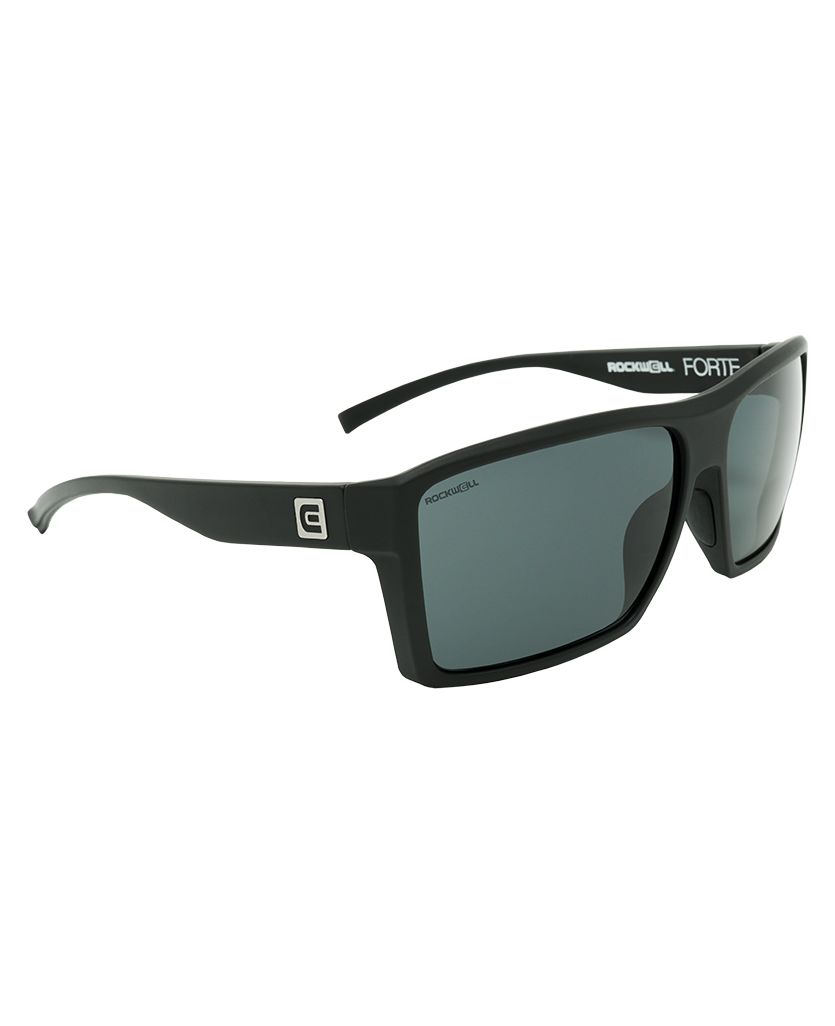 Forte Black Black Sunglasses with Carl Zeiss Technology Lenses