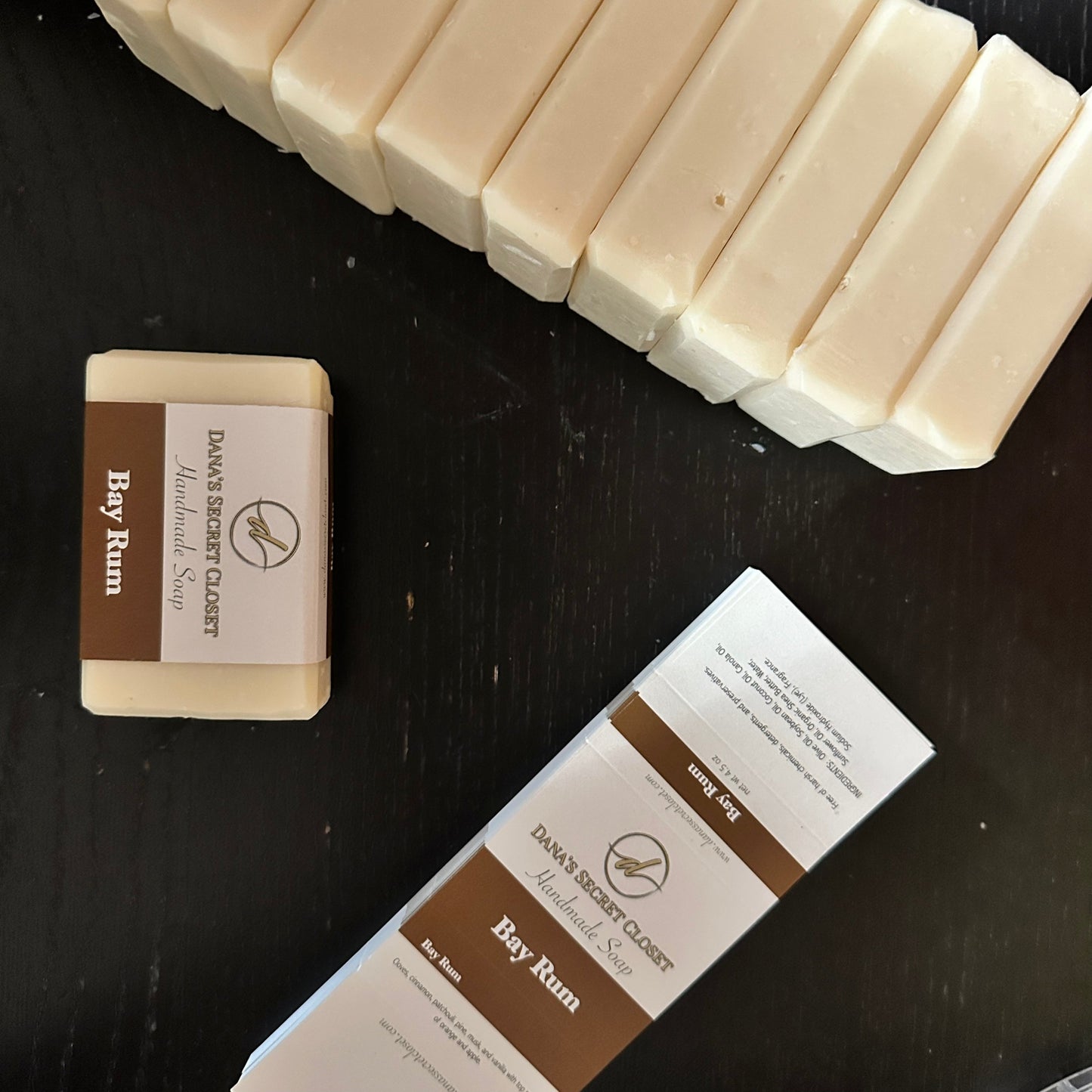 Bay Rum Scented Old Fashioned Lye Based Soap Bar