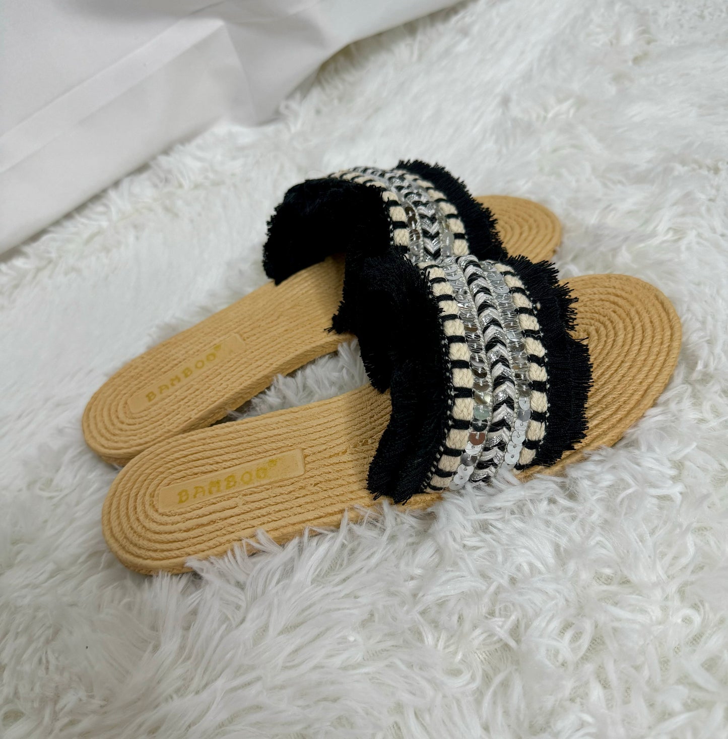 Fringe Detail Flats Casual Flats The Fringe Flats