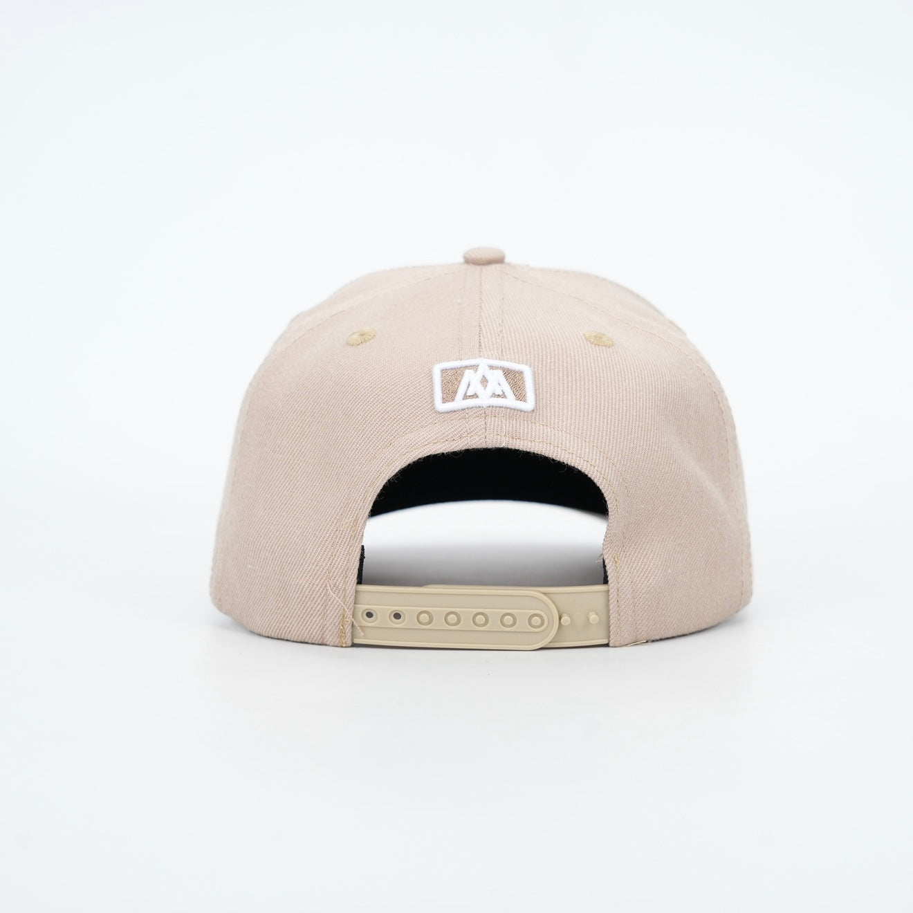 ‘7’ Premium Wool Blend SnapBack - Khaki/White