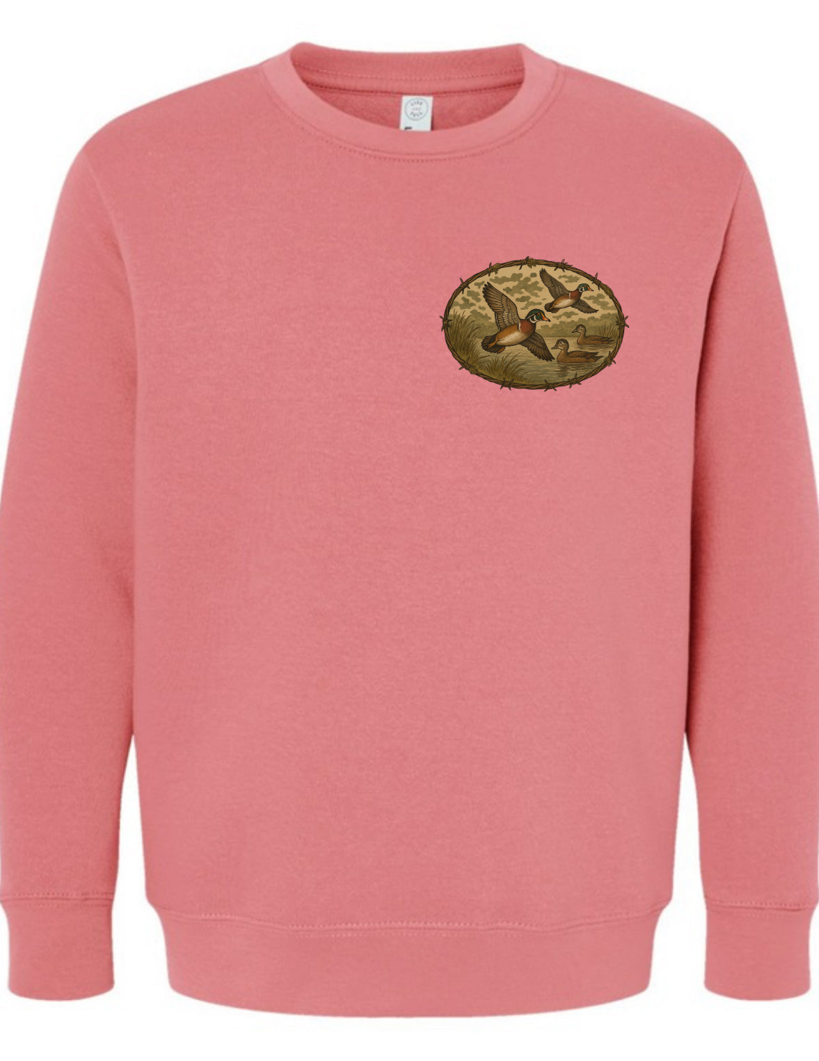 Mallard Marsh Cozy Crewneck Youth Toddler Sweatshirt Rabbit Skins LAT