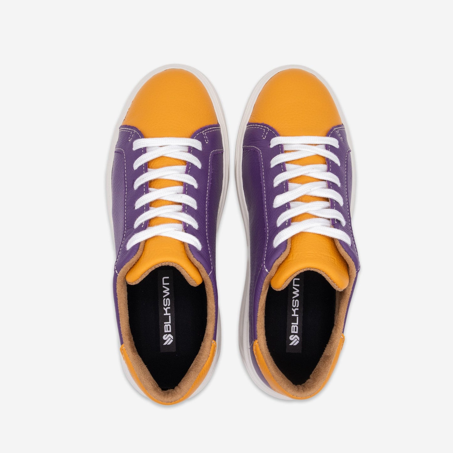 Purple + Gold Heritage Gameday Footwear BLKSWN