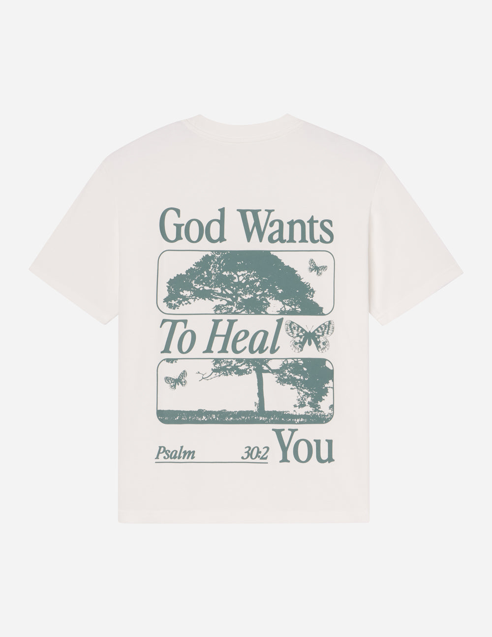 God Heals Oversized Unisex Tee