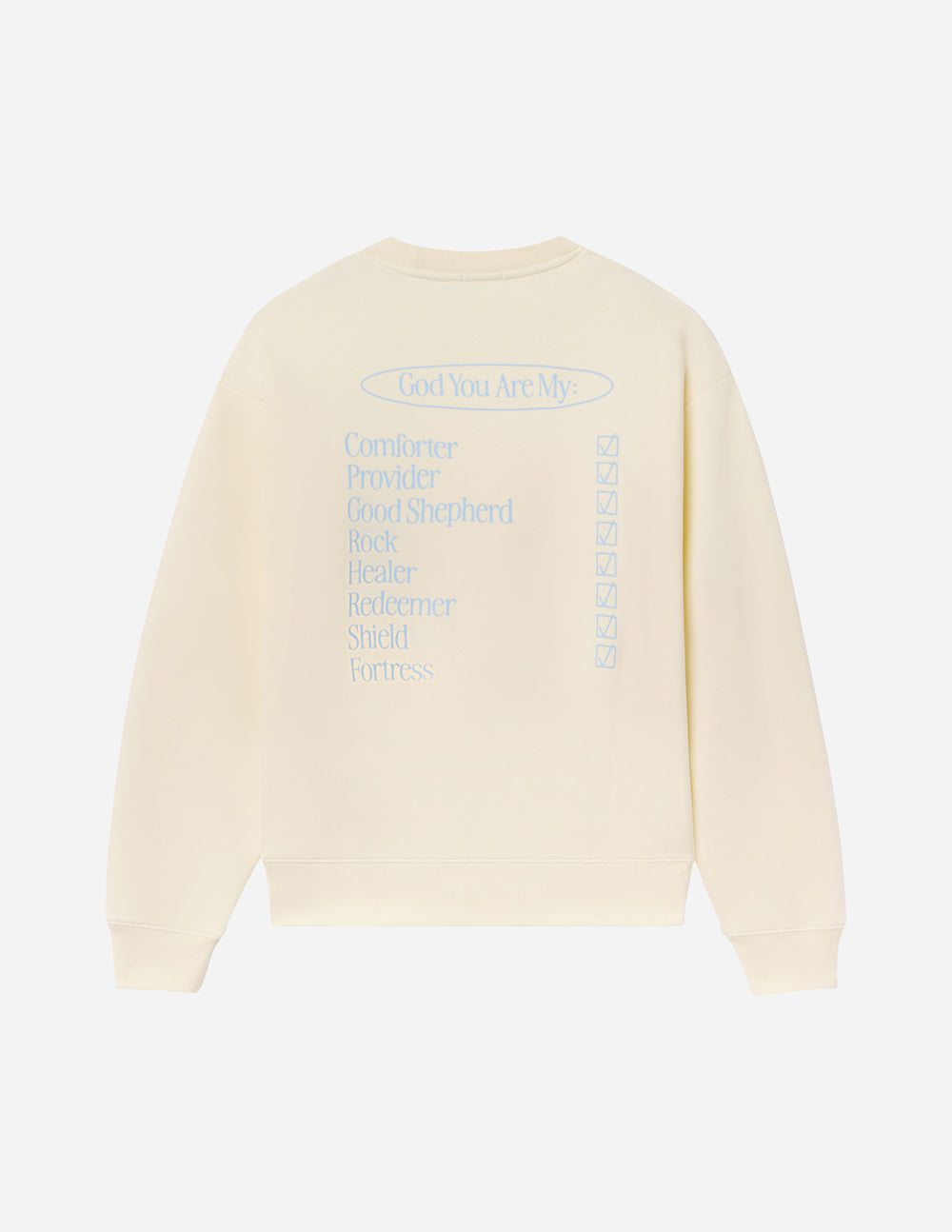 God Is My Everything Warm Vanilla Unisex Crewneck