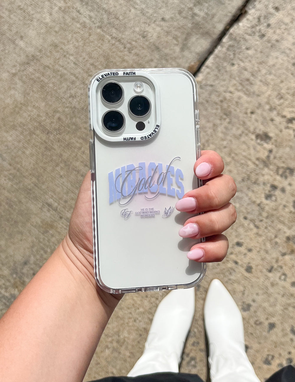 God of Miracles Durable Phone Case for iPhone