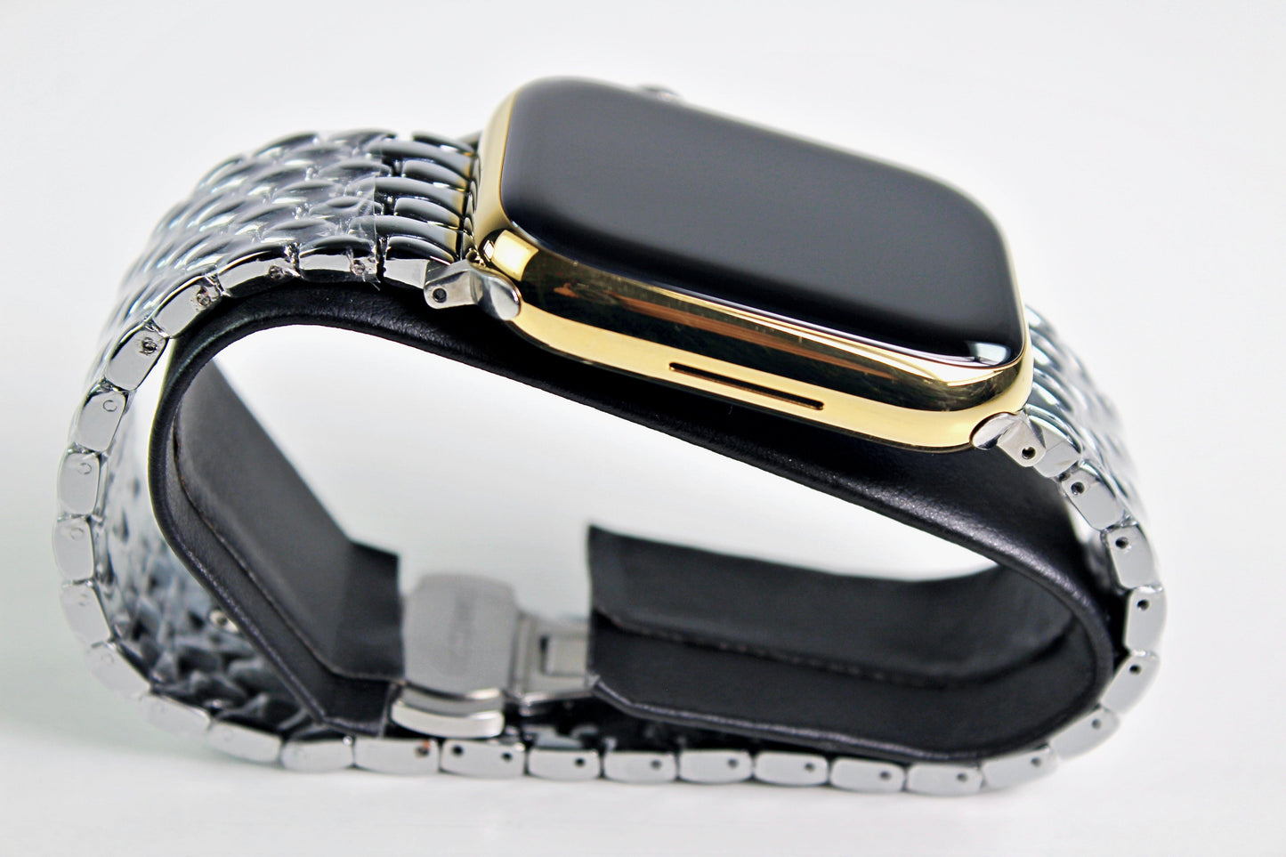 Apple Watch Series 8 (2022) GPS/Cellular A2774 - 45mm Stainless Steel - Custom 24K Gold Finish