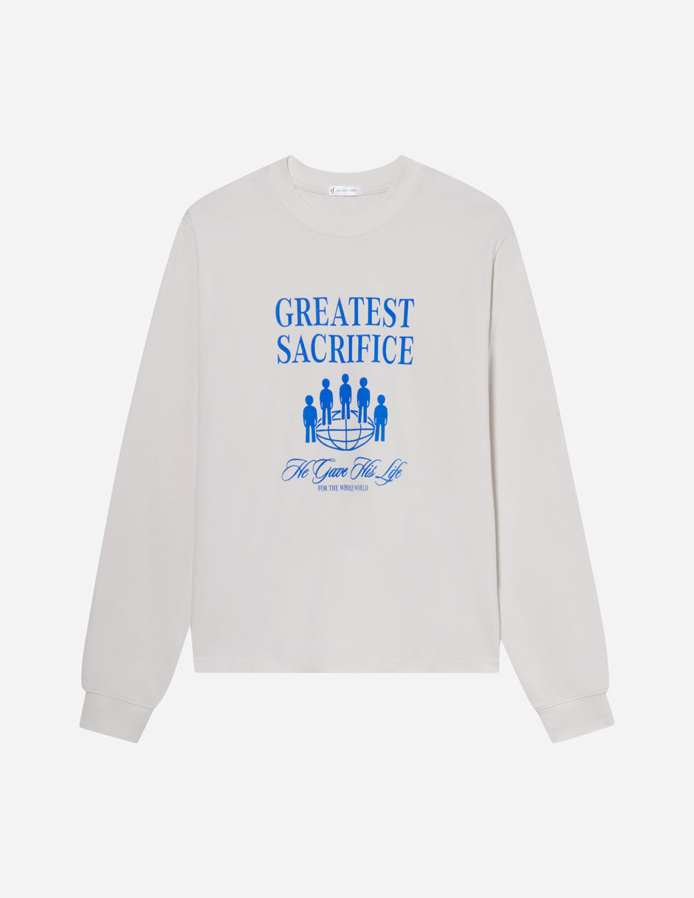 Greatest Sacrifice Nimbus Cloud Oversized Unisex Tee