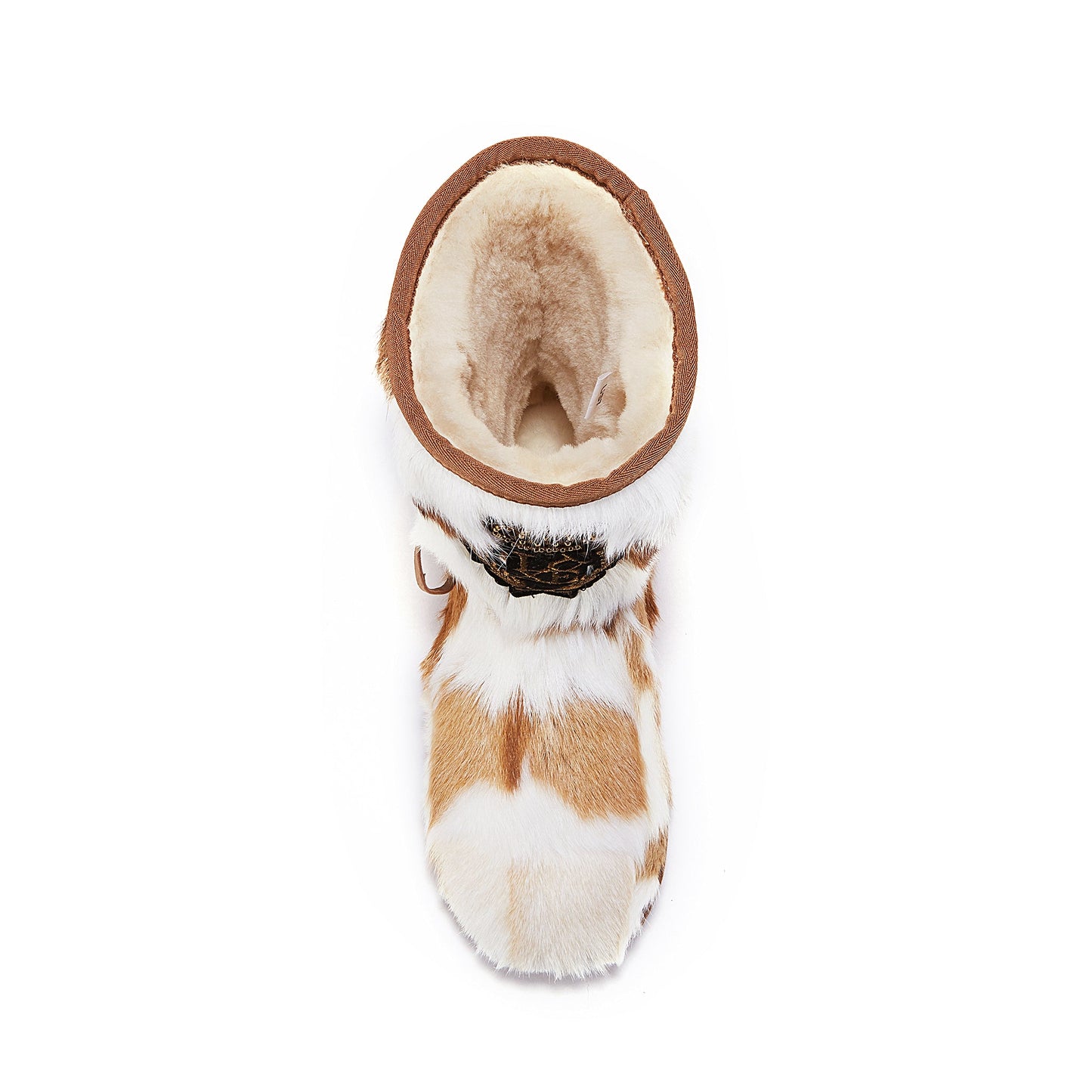 Goat Fur Soft Heritage Short Boot Luxe