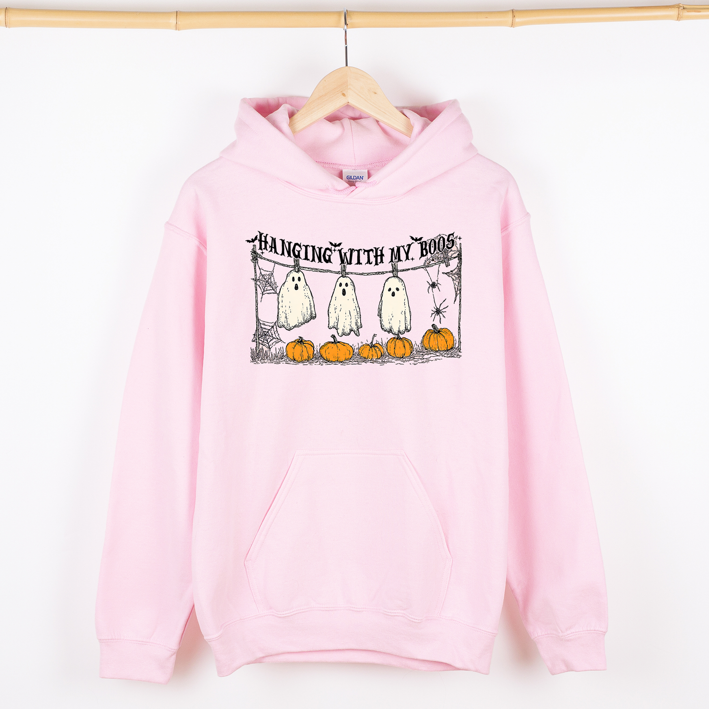 Hanging With My Boos Graphic Hoodie Cozy Hooded Sweatshirt Refinery Number One