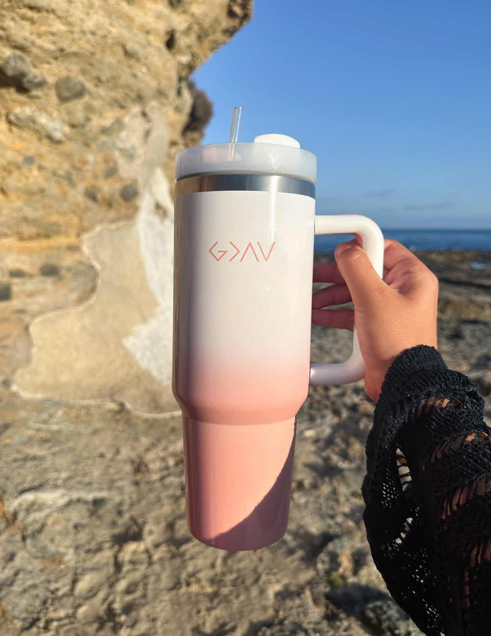 Highs and Lows 40 oz Stainless Steel Tumbler