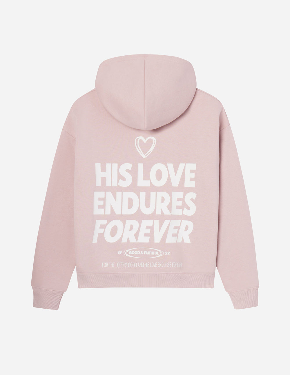 His Love Endures Forever Burnished Lilac Unisex Hoodie