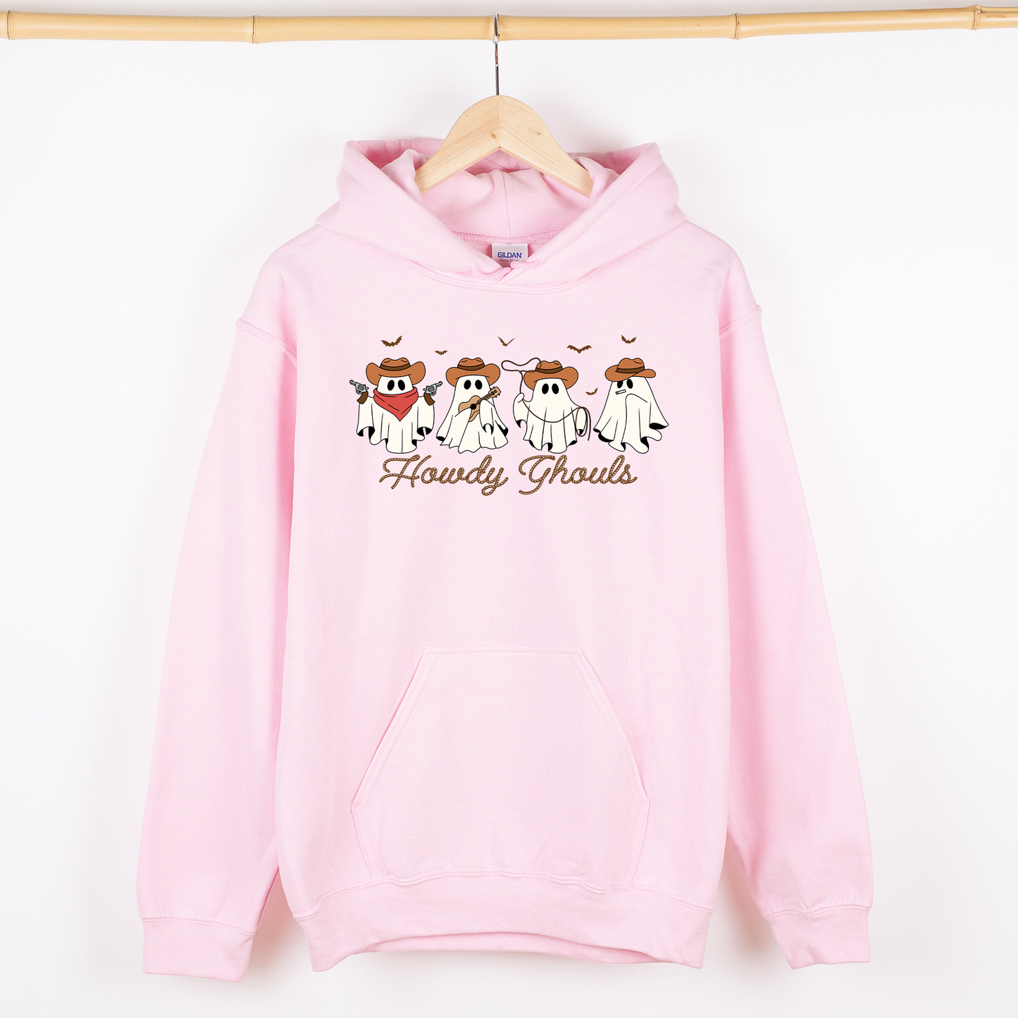 Cowboy Ghosts Western Halloween Graphic Hoodie Hooded Sweatshirt Refinery Number One