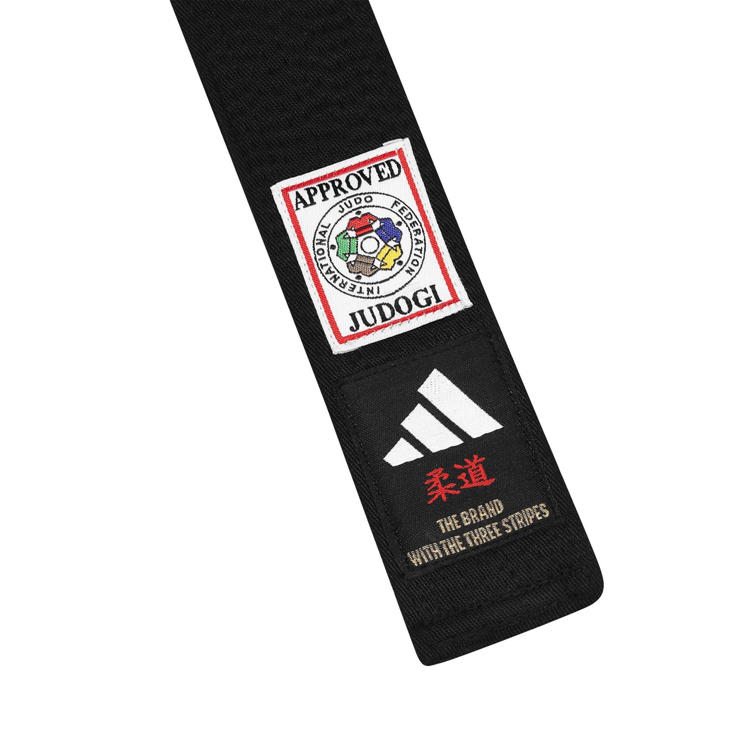 Black Belt IJF Approved Competition Belt Adidas