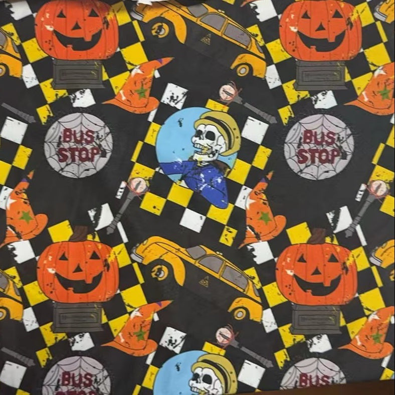 Halloween Town Semi-Exclusive Pocket Leggings High-Rise Beautifully Unique Bootique