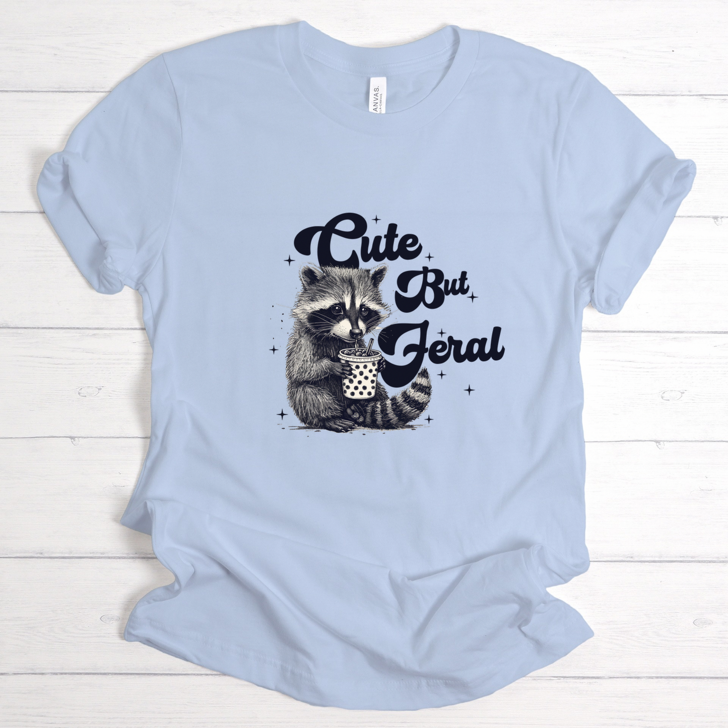 Cute but feral Unisex Cut Top Graphic Tee