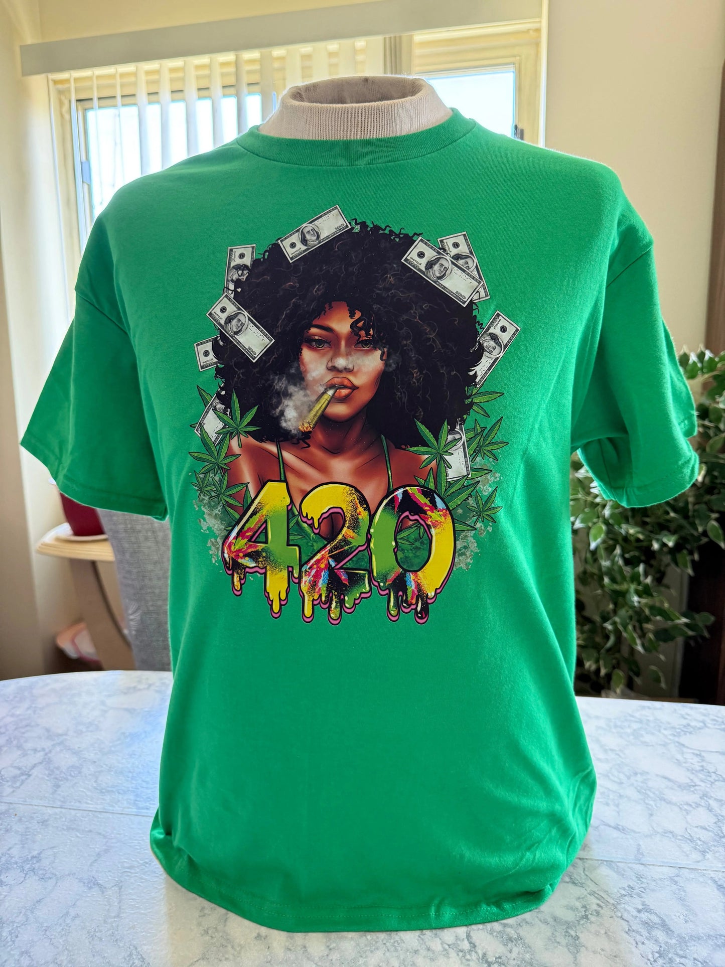 4/20 Cotton Crew Neck Women's T-Shirt