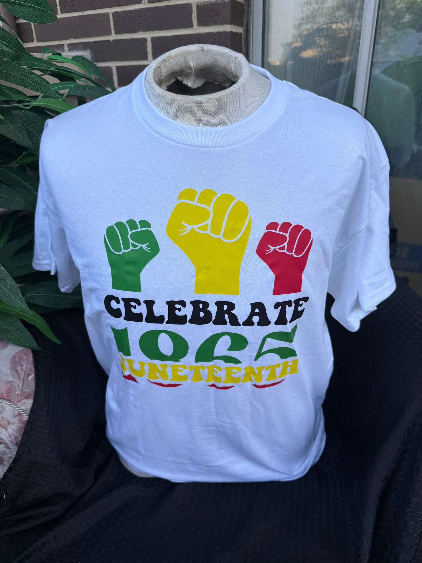 Celebrate Juneteenth Cotton T-Shirt Celebrate Juneteenth