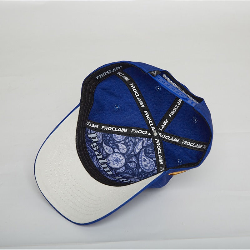 Cobalt Snap-Back Structured 5-Panel Cap God's Work Signature Series