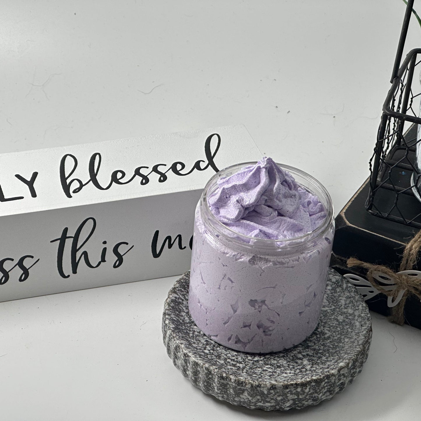 Sleepy Time Foaming Sugar Scrub with Lavender and Chamomile
