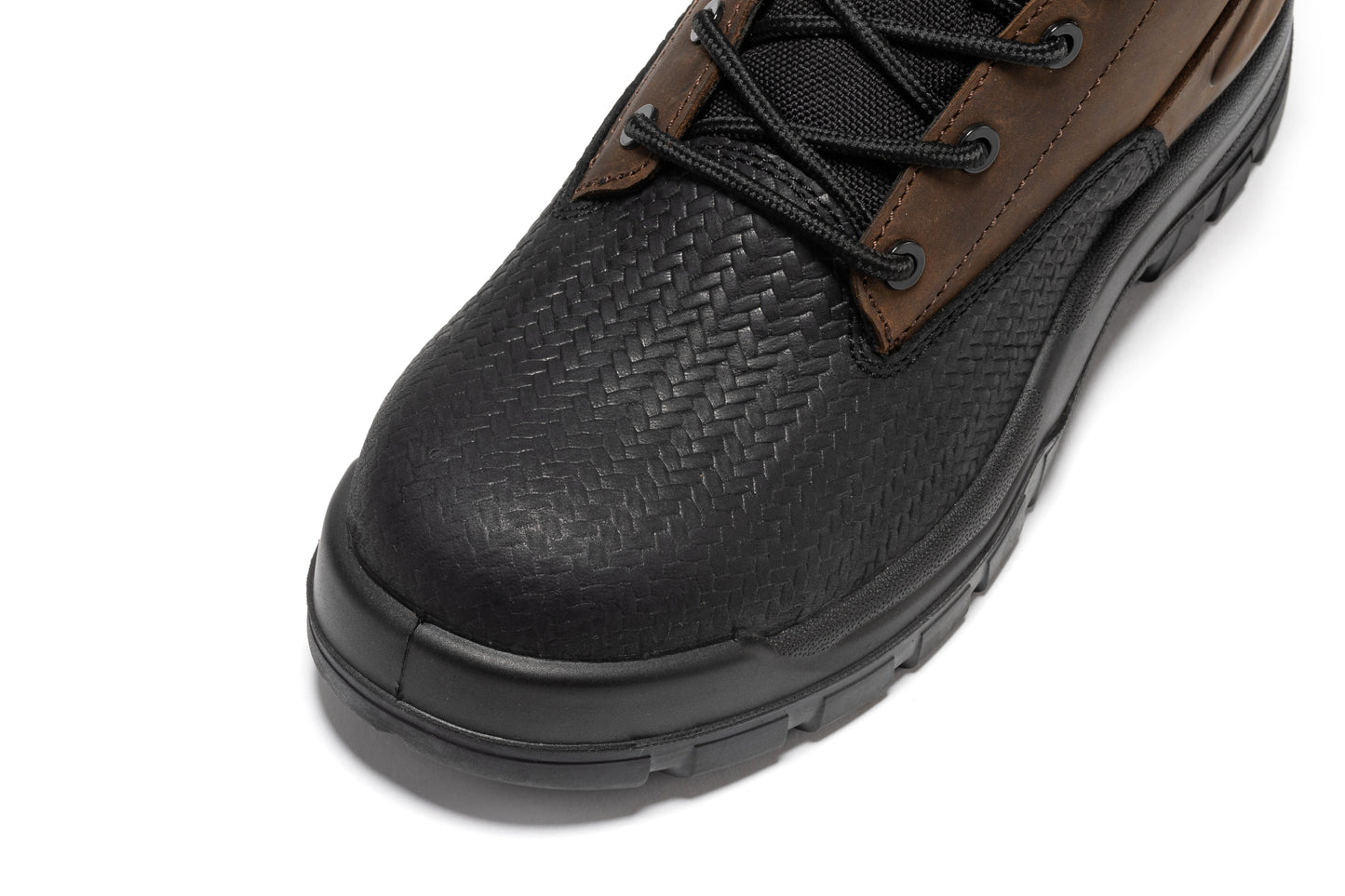 Marfa Brown Waterproof Composite Toe 6 Inch Leather Work Boots ROCKROOSTER