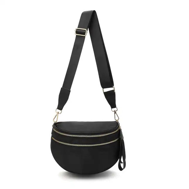 Solid Crossbody Sling Bag The Avril