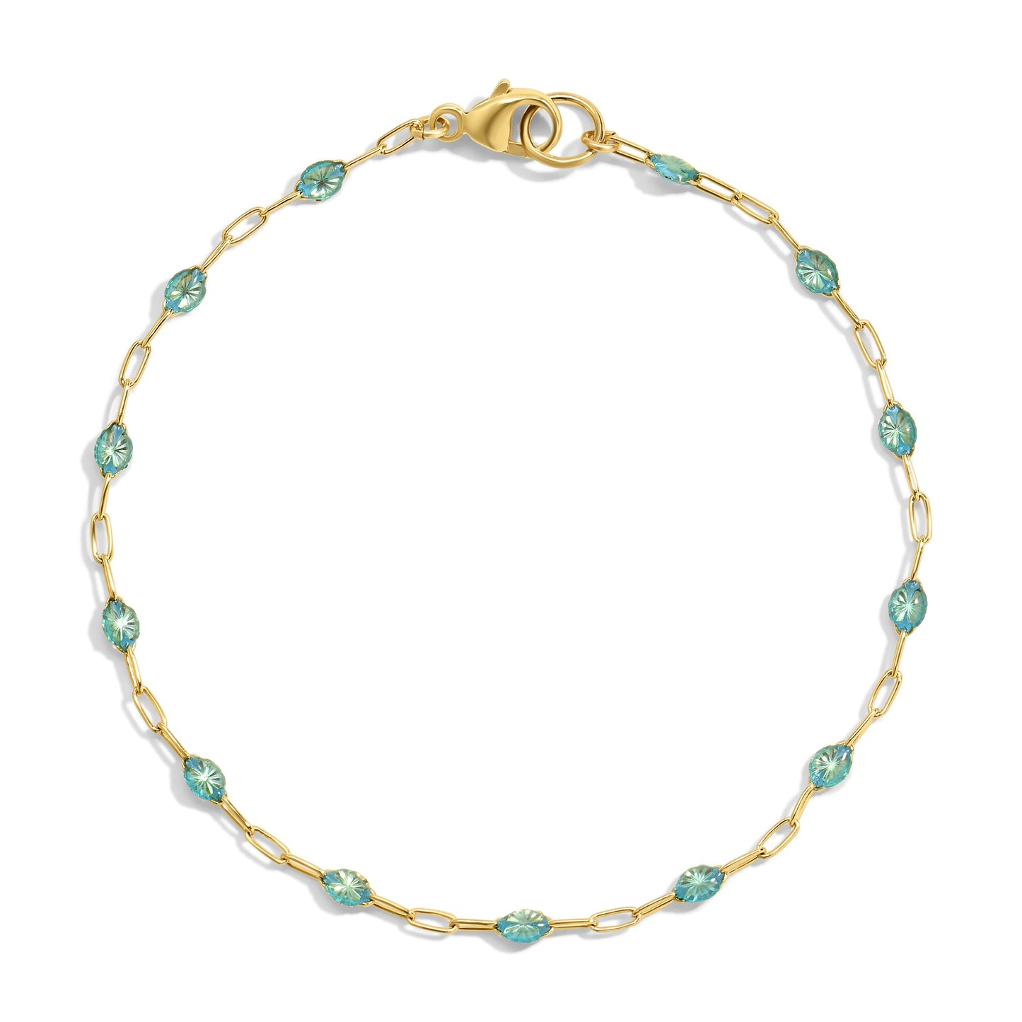 Maldives Enamel Bracelet - AQUA