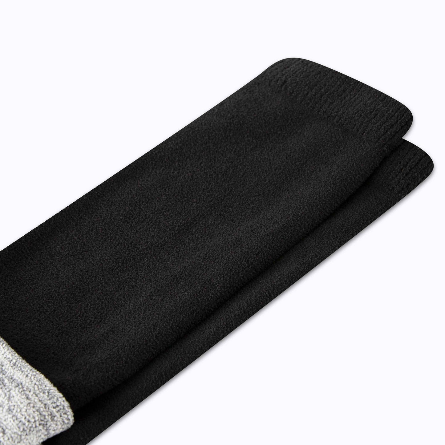 CozyGrip Black Compression Slipper Socks