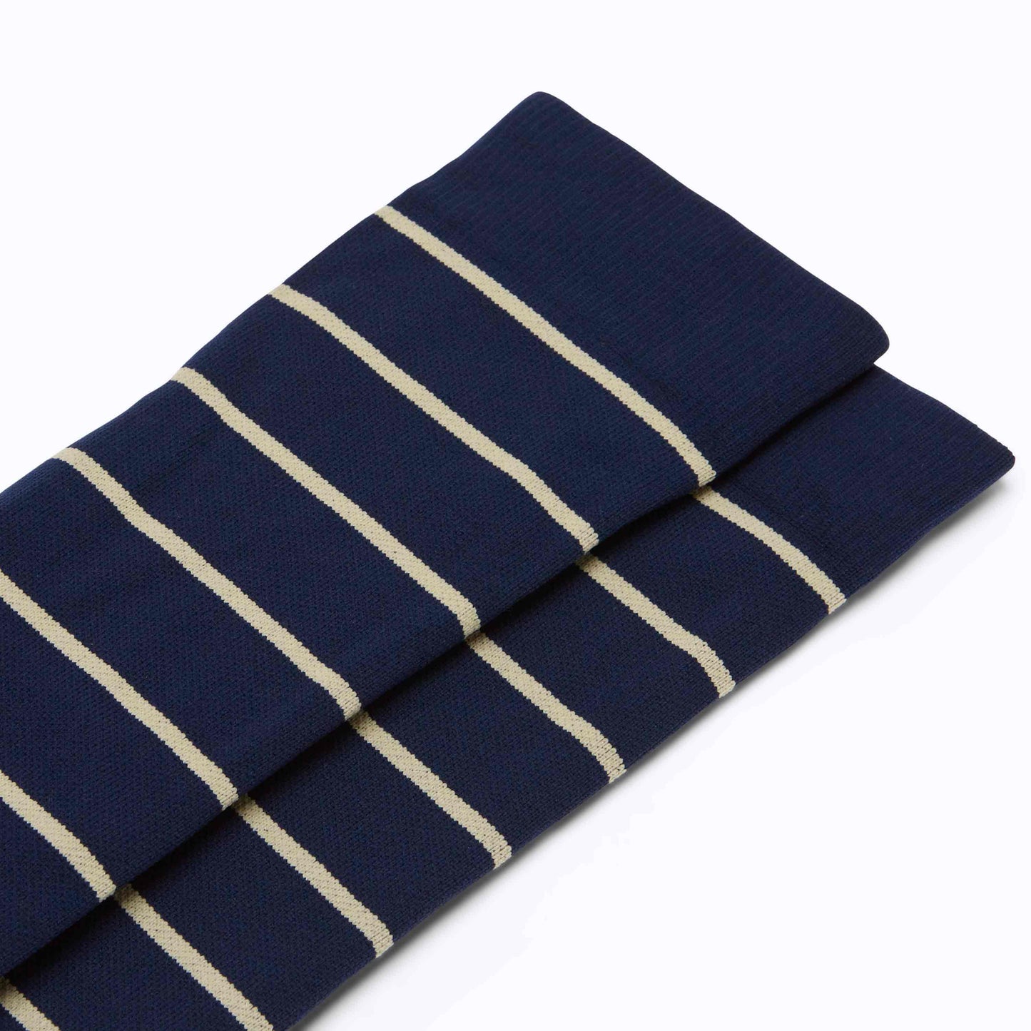 Knee-High Compression Socks 20-30 mmHg Stripes Navy