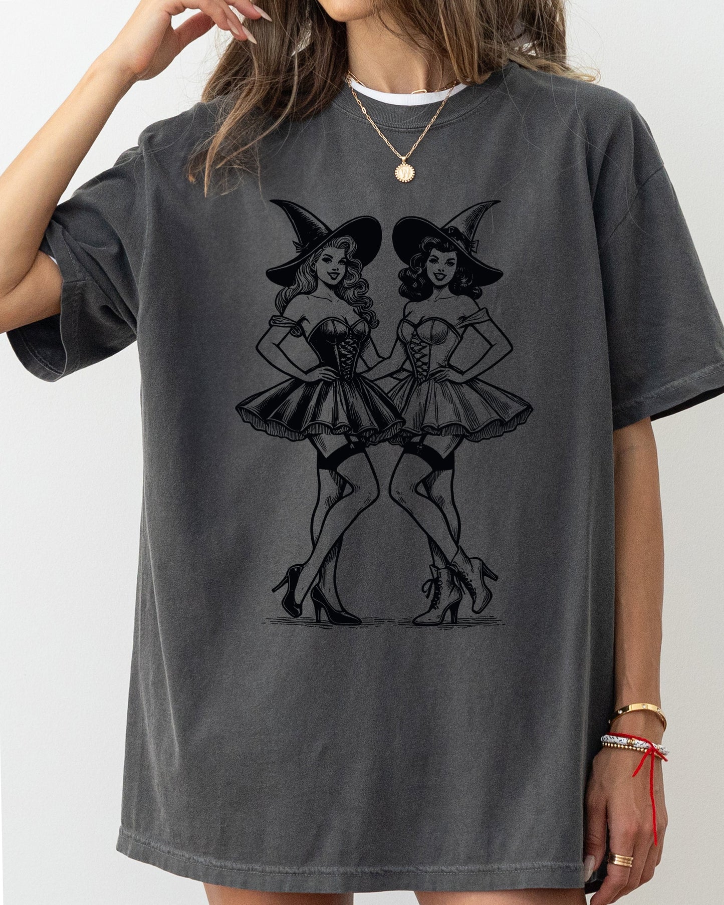 Witch Halloween Aesthetic Costume T-Shirt Comfort Colors