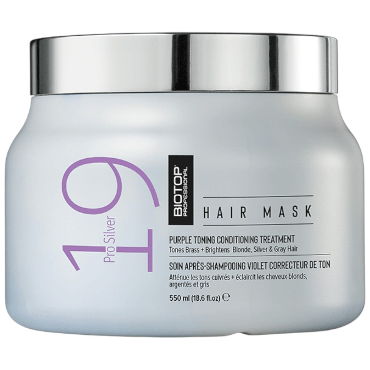 Pro Silver Hair Mask Neutralizing Treatment BIOTOP PROFESSIONAL