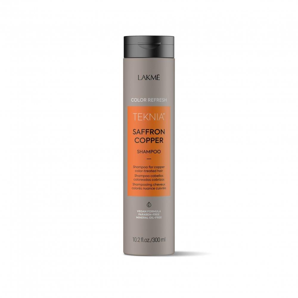 Copper Refresh Shampoo 10.2 oz Lakme Teknia Safron