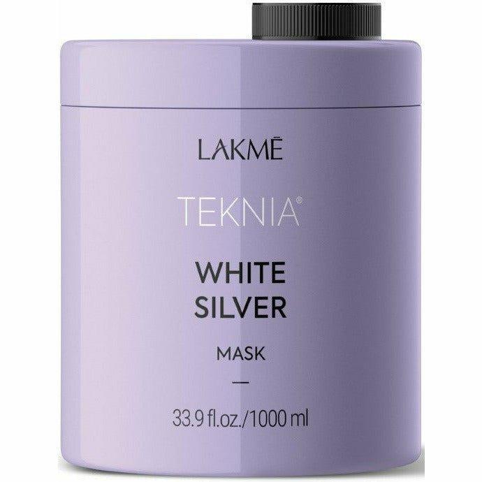White Silver Blonde Hair Mask Lakme Teknia