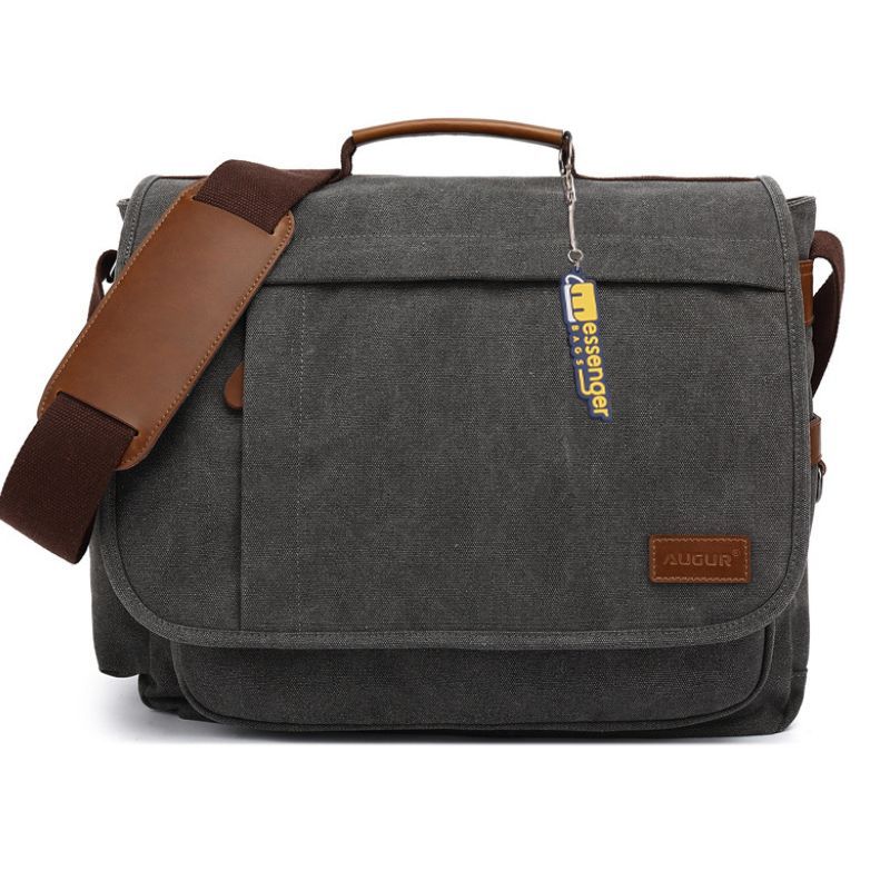 Large Canvas Durable Office Messenger Bag