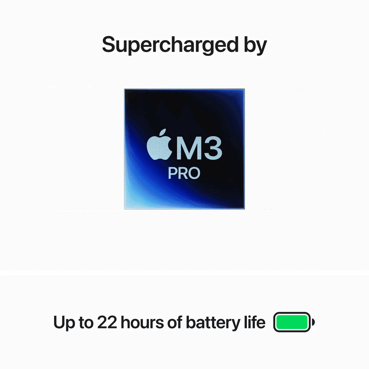 MacBook Pro (2023) 16-inch – Apple M3 Pro 12-Core CPU & 18-Core GPU – Silver