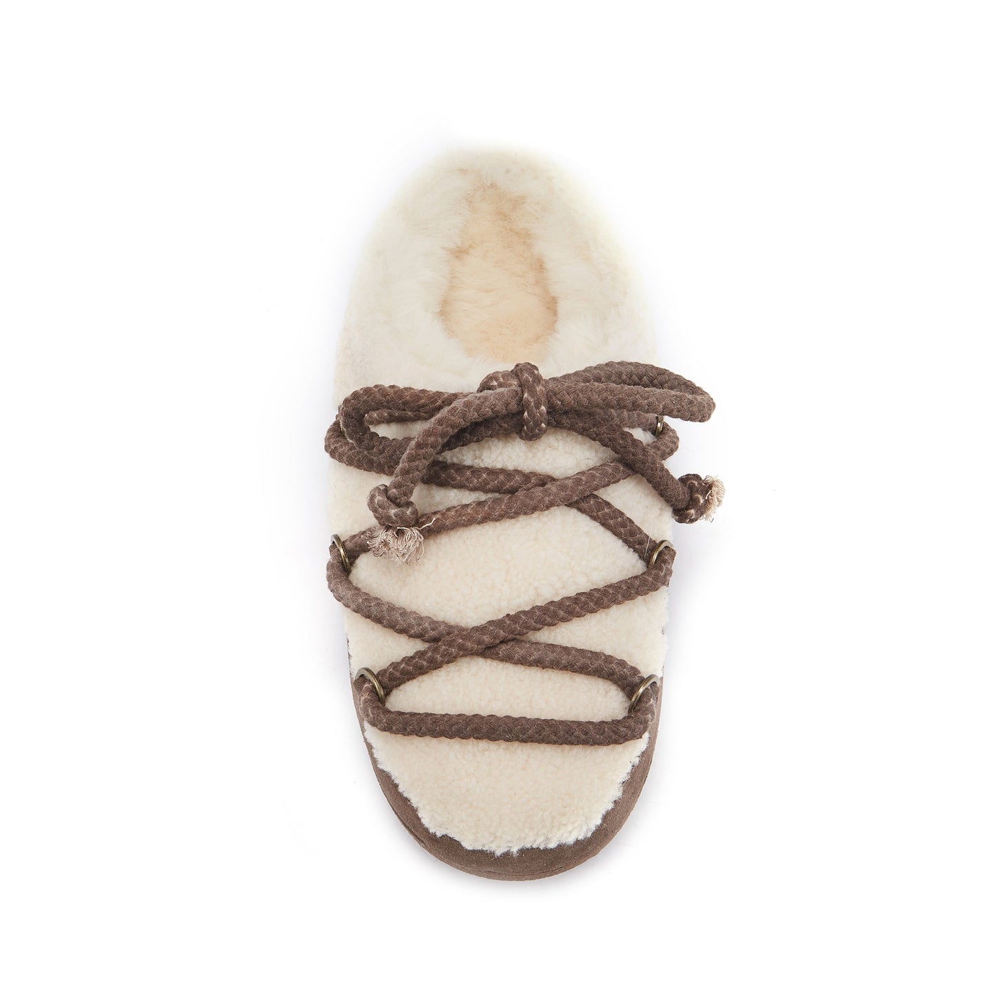 Ultra Low Cut Chunky Snowboot Winter Boot Suede Sheepskin MARS CLAY