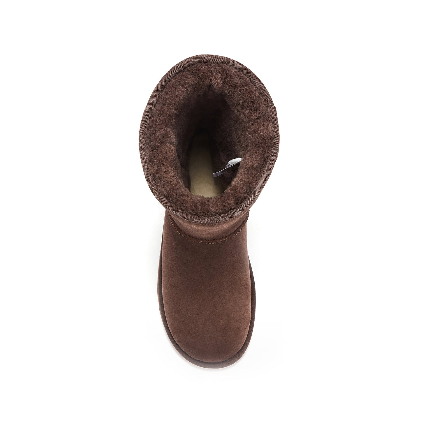 Cosy Burnt Short Sheepskin Boots Mens