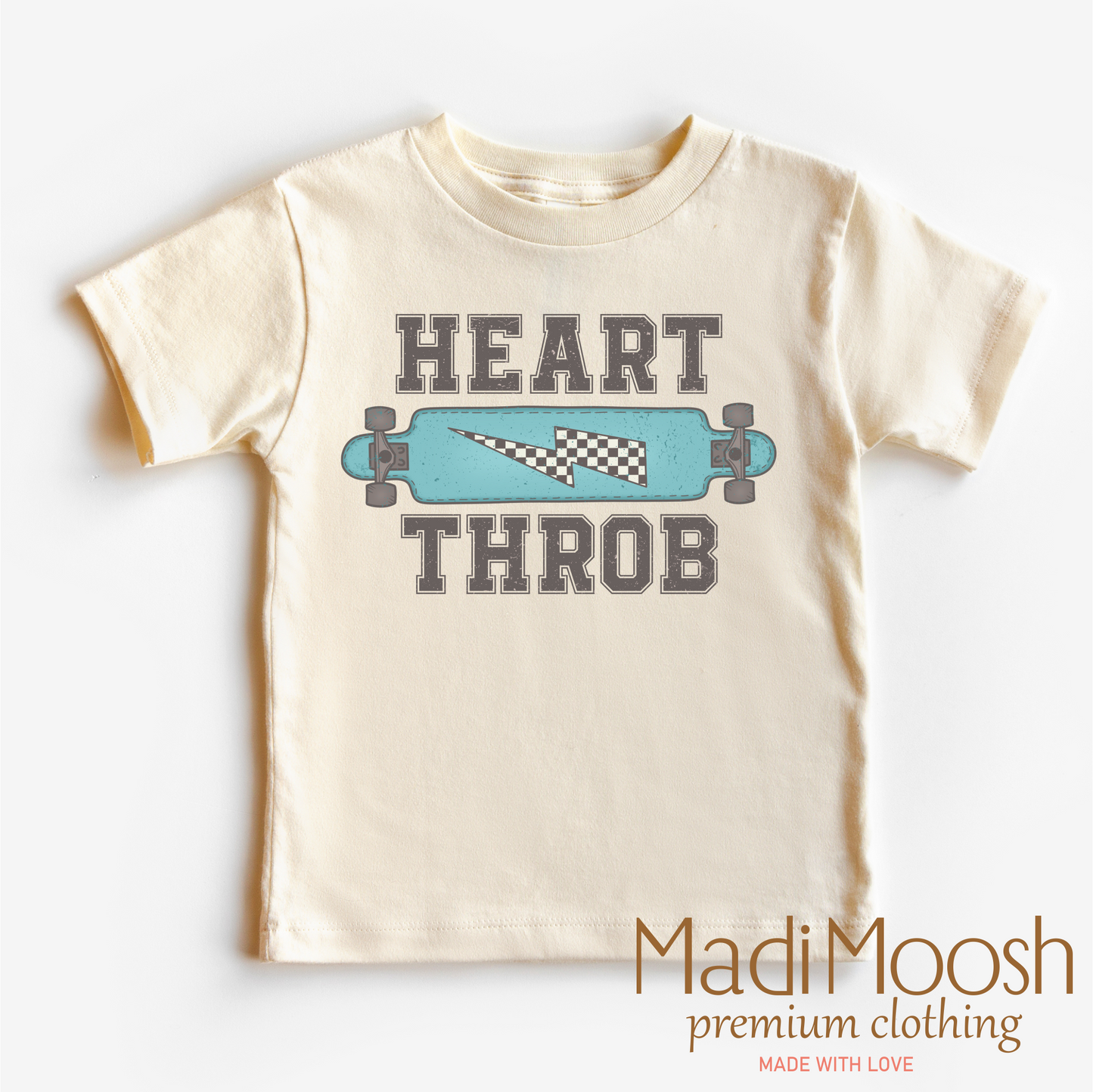 Heart Throb Skater Valentine Shirt - Valentine Tee