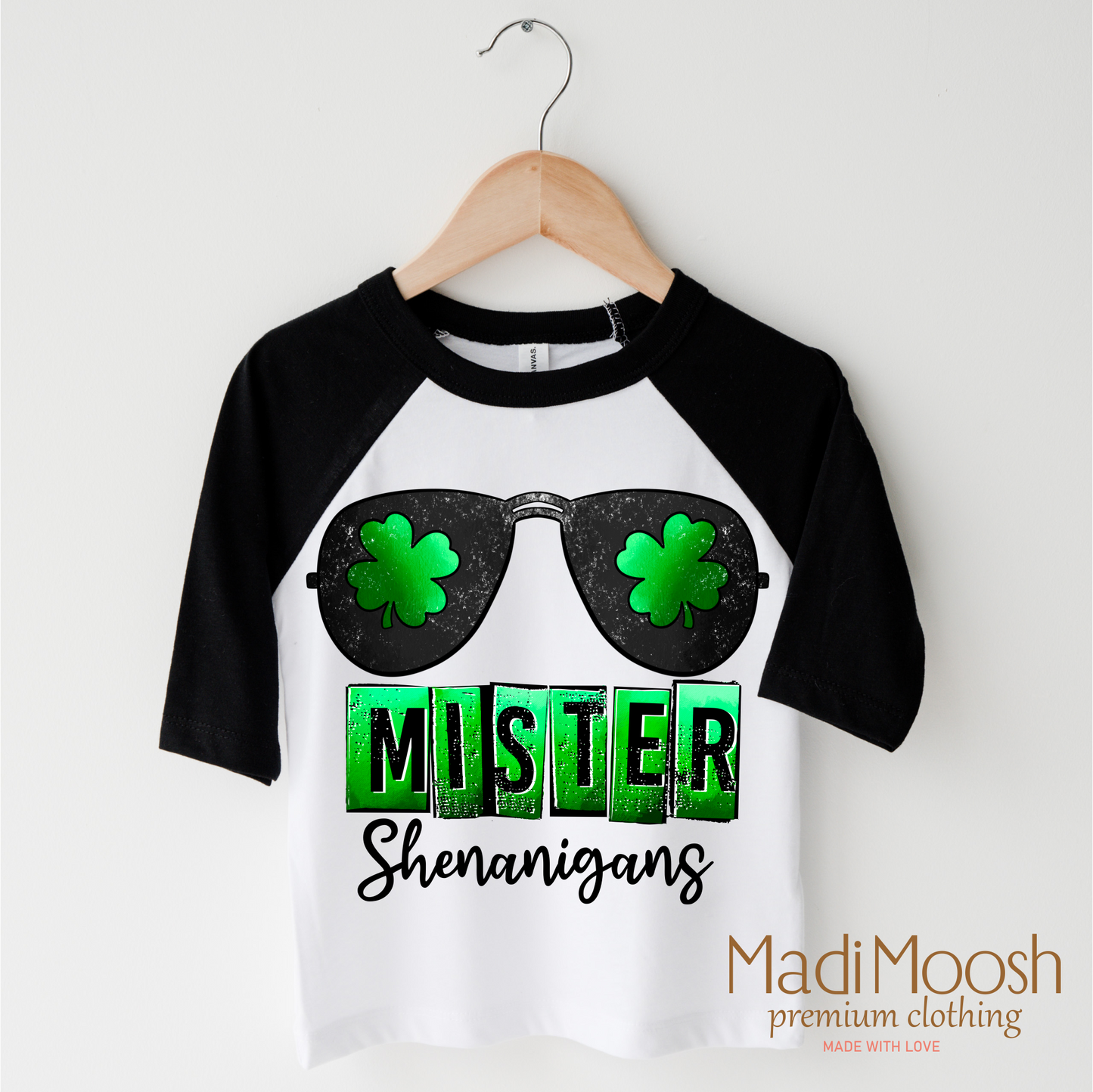 Mister Shenanigan's St. Patrick's Day Shirt - Kids St. Patrick's Day Tee