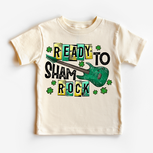 Ready To Shamrock St. Patrick's Day Shirt - Shamrock And Roll Kids & Adult Tees