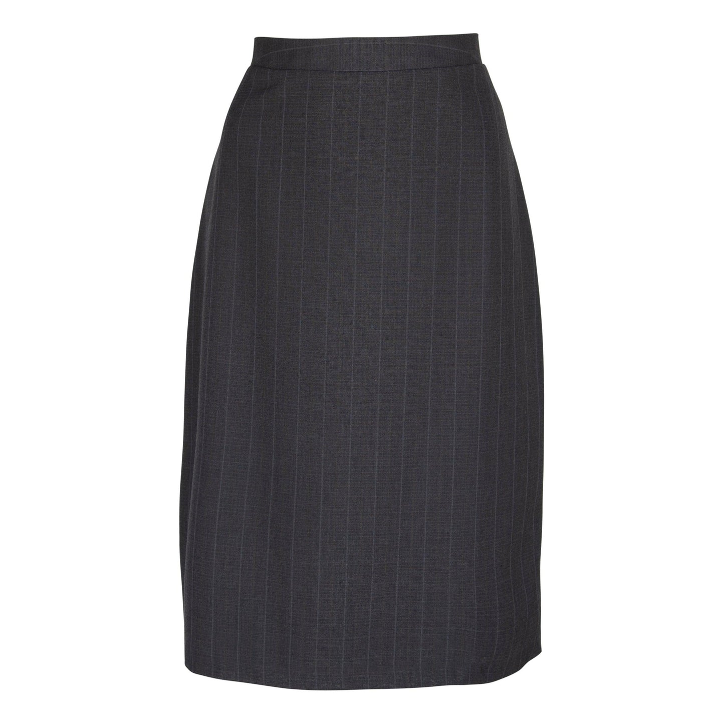 Wool Dark Grey Pencil Skirt Classic High-Wool Pencil Skirt Le Réussi